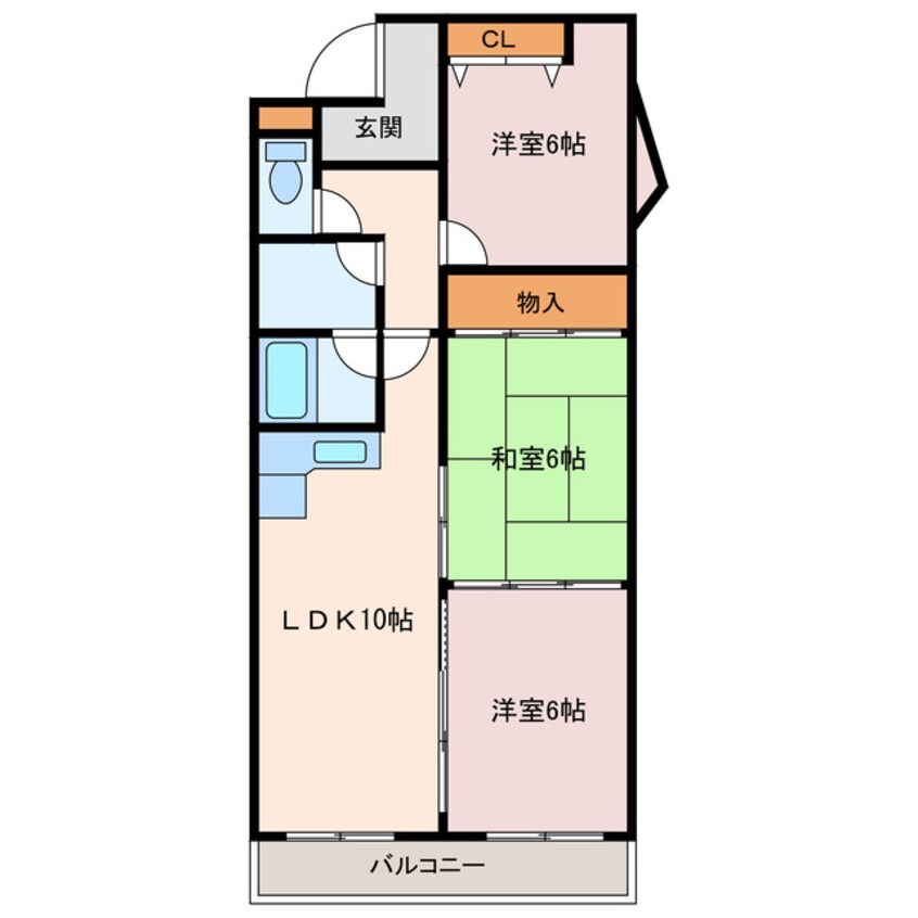 間取図 サンシティ苫小牧