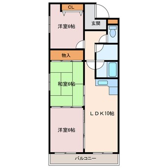 間取図 サンシティ苫小牧