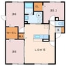 グリーンピア沼ノ端Ⅲ 3LDKの間取り