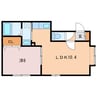 Grand Porte 1LDKの間取り