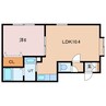 Grand Porte 1LDKの間取り