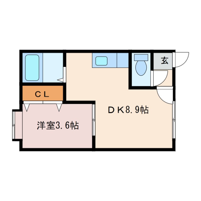 間取図 メゾンド・ベル