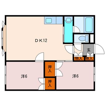 間取図 メゾングレイス