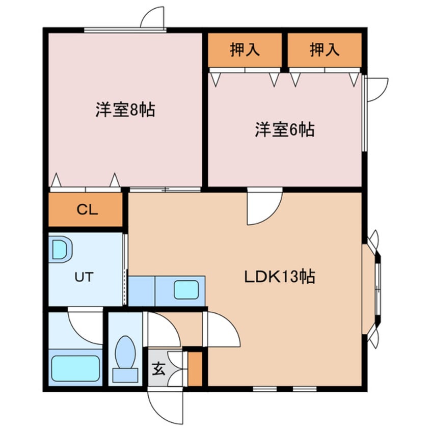 間取図 カームハウス