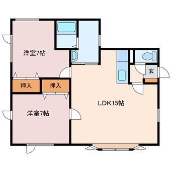 間取図 カームハウス