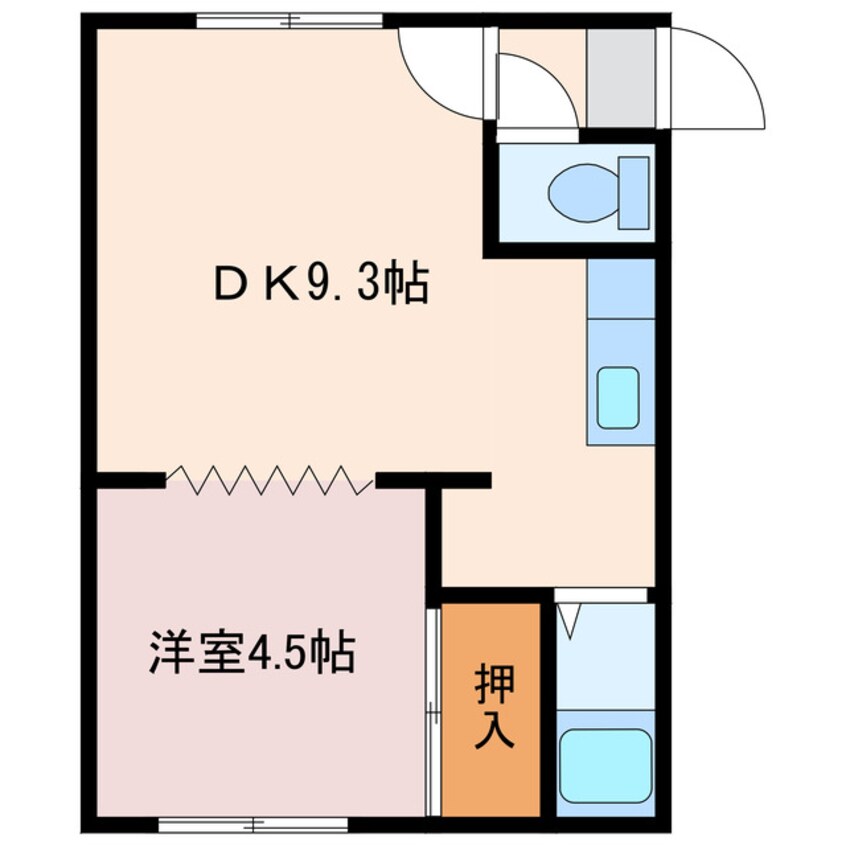 間取図 クレイドル３０３