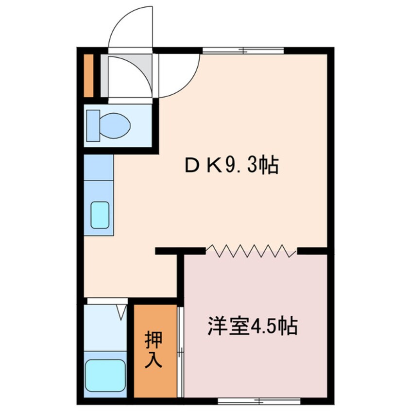 間取図 クレイドル３０３