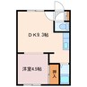 クレイドル３０３ 1DKの間取り