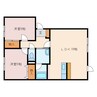 のぞみの杜 2LDKの間取り