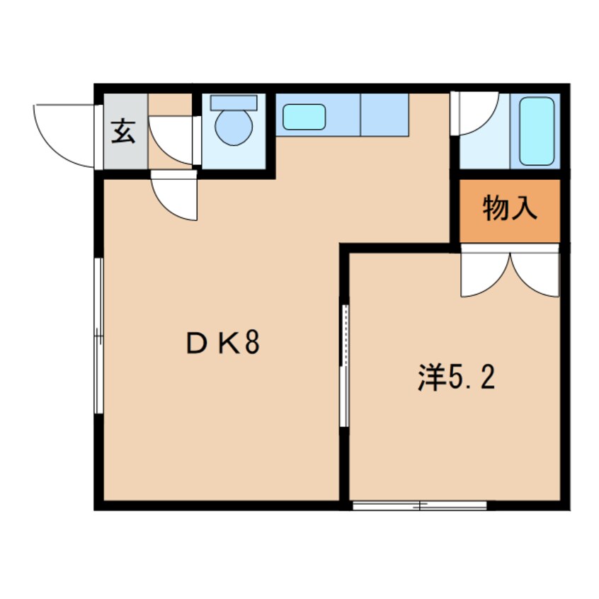 間取図 MⅡハイツ