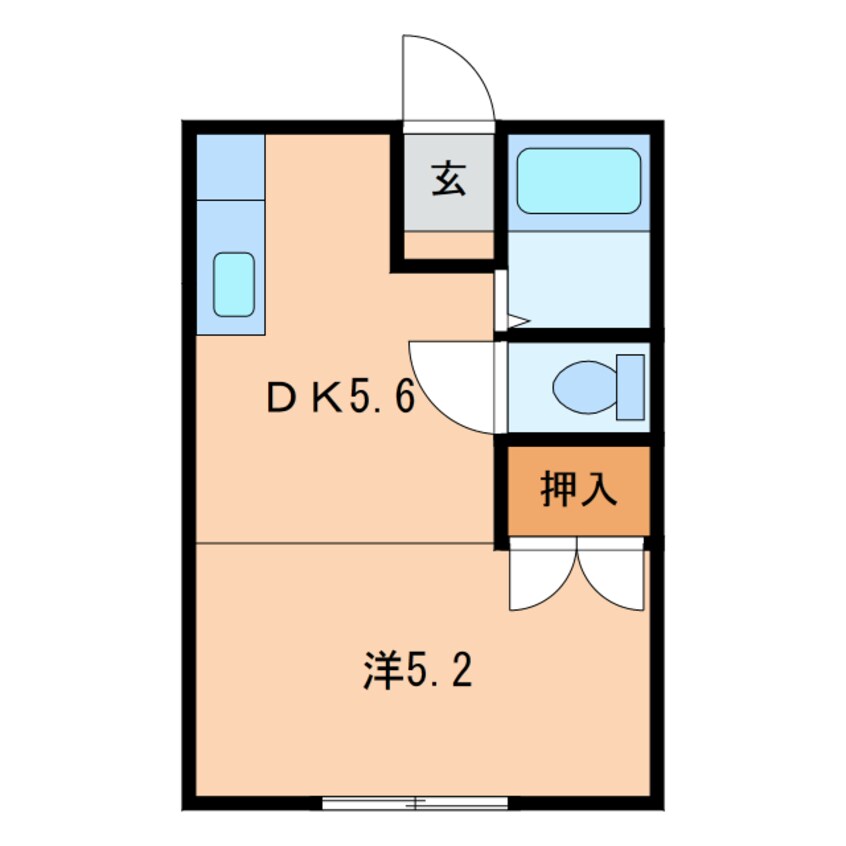 間取図 桜ハイツ