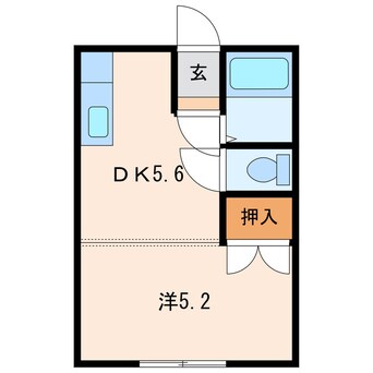 間取図 桜ハイツ