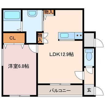 間取図 lavie