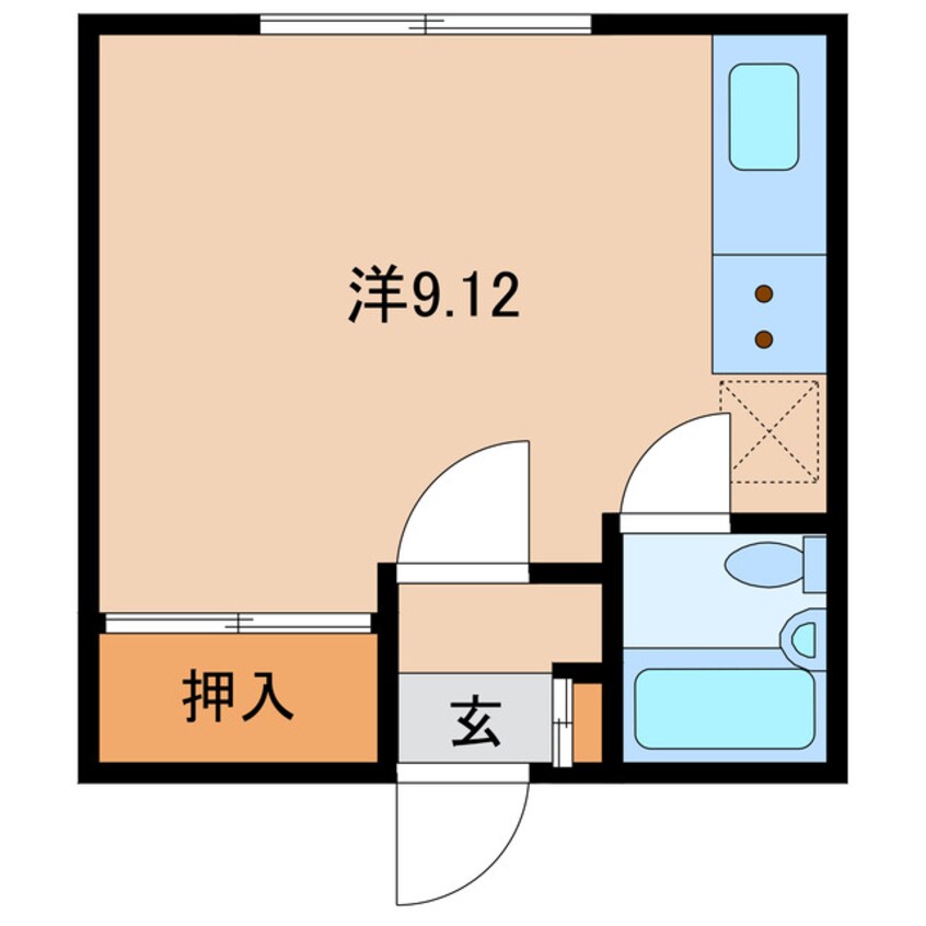 間取図 アクアコート