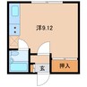 アクアコート 1Rの間取り