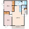 anfareⅡ 2LDKの間取り