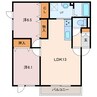 anfareⅡ 2LDKの間取り