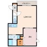 SEED 1LDKの間取り