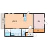 Ensoleille 1LDKの間取り