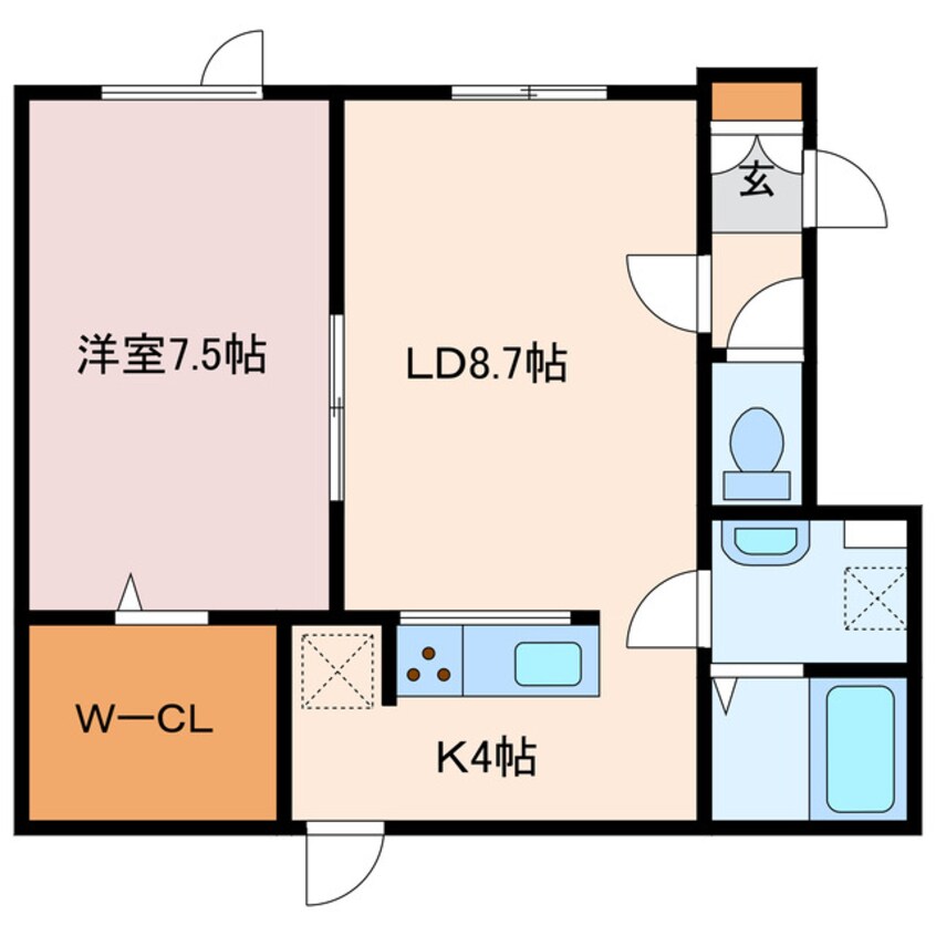 間取図 カーサ・プリマヴェーラ