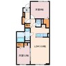グランメゾン 2LDKの間取り