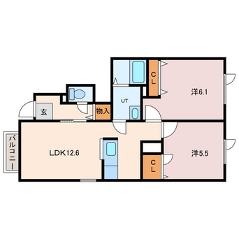 間取図 シャーメゾンEspoir