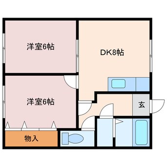 間取図 見山アパート