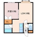 メゾンピサンリの間取図