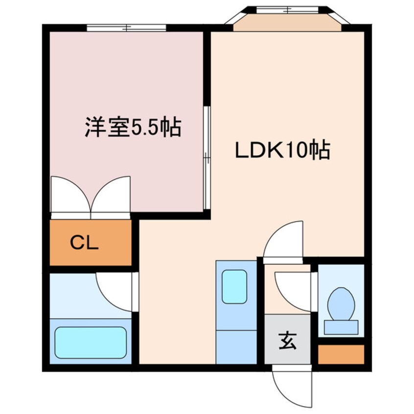 間取図 メゾンピサンリ