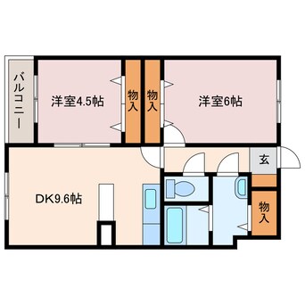 間取図 サンリッチ澄川