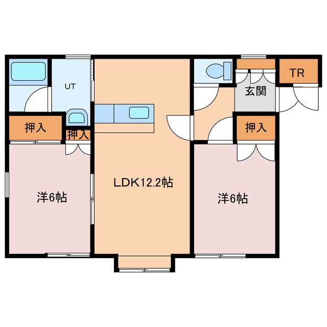 間取り図 ハイツKT
