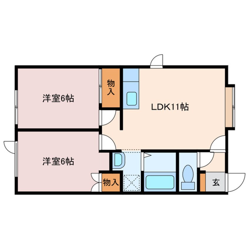 間取図 三協マンション