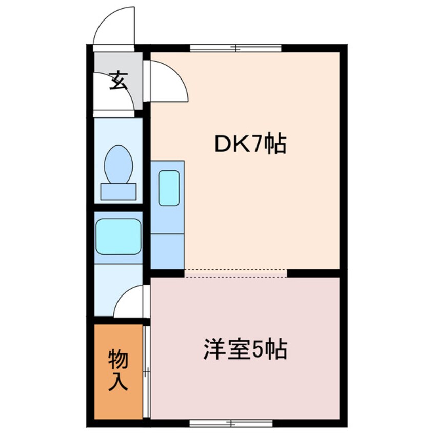 間取図 ハイツまるい№10