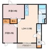 Black Label Ⅲ 2LDKの間取り