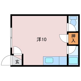 間取図 ハイツまるいNo.143