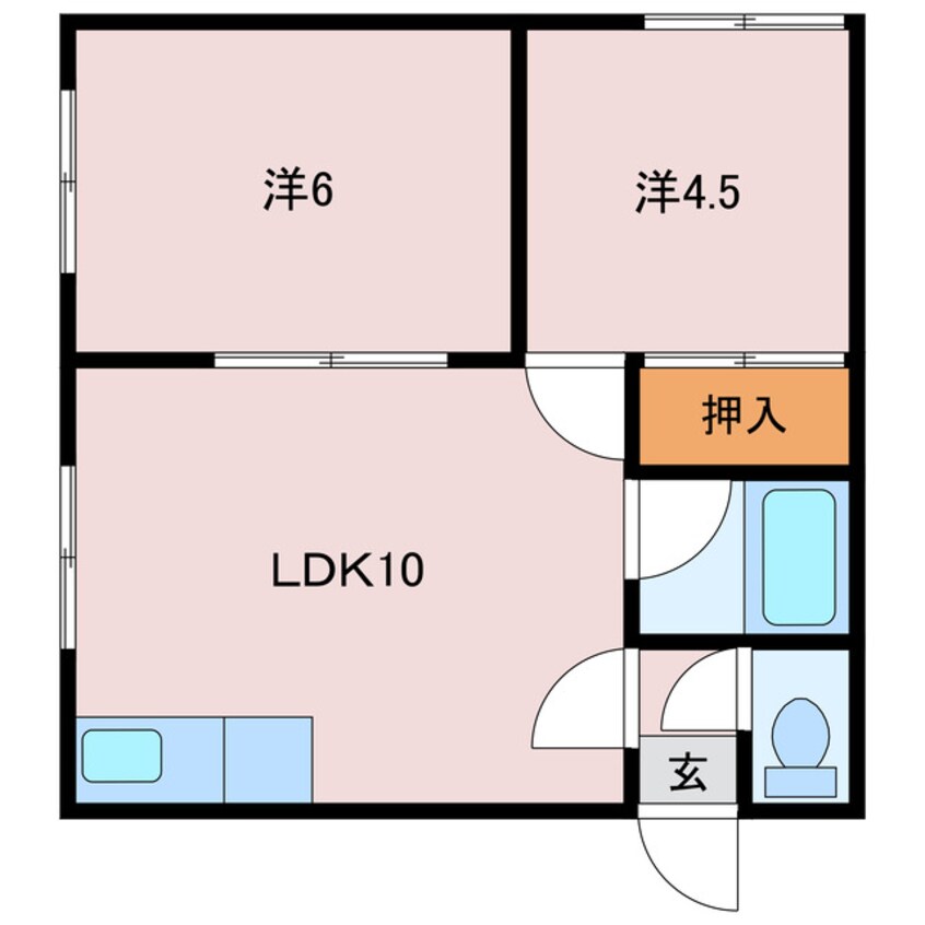 間取図 フォーシーズンズ澄川