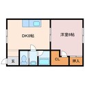 桜木マンションの間取図