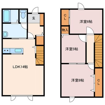 間取図 プリマード新中野