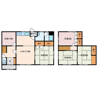 間取図 桜木町戸建