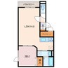 SIESTA 1LDKの間取り