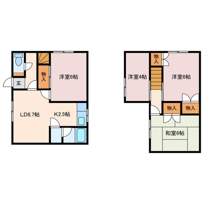 間取図 永福町1丁目貸家