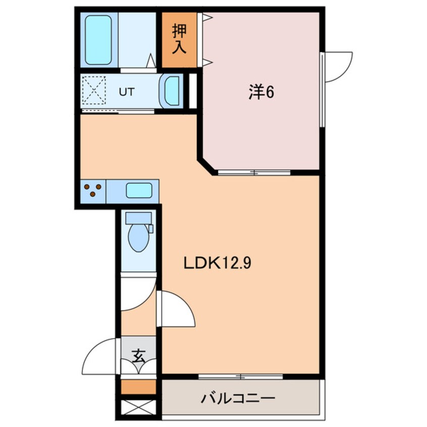 間取図 ゼクシア光洋