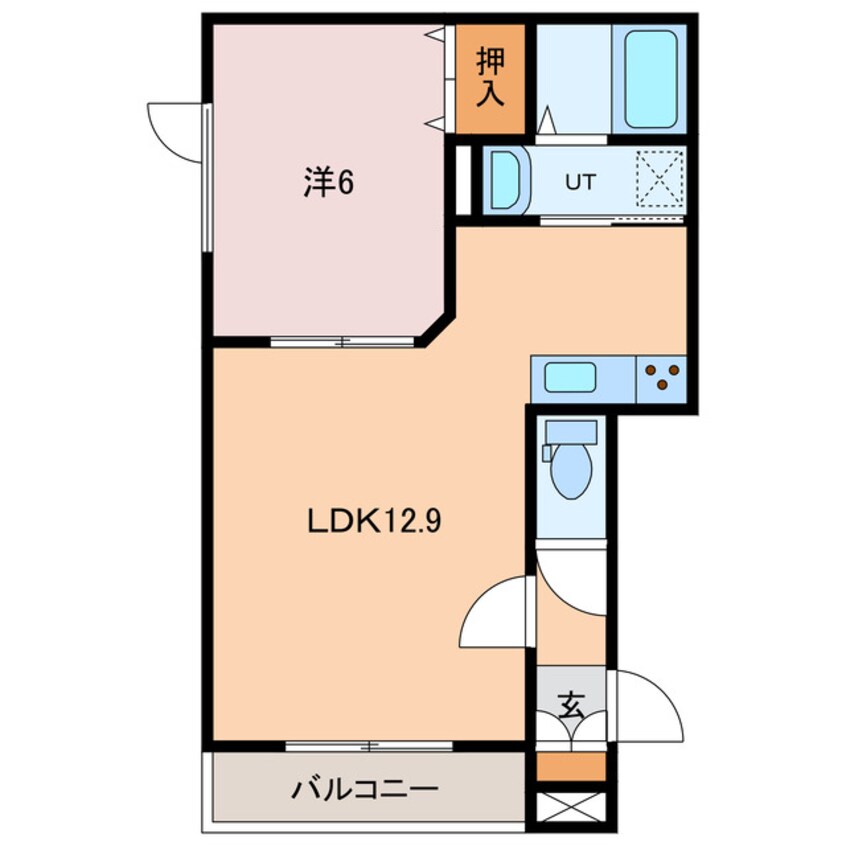 間取図 ゼクシア光洋