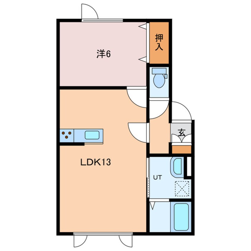 間取図 優2024A