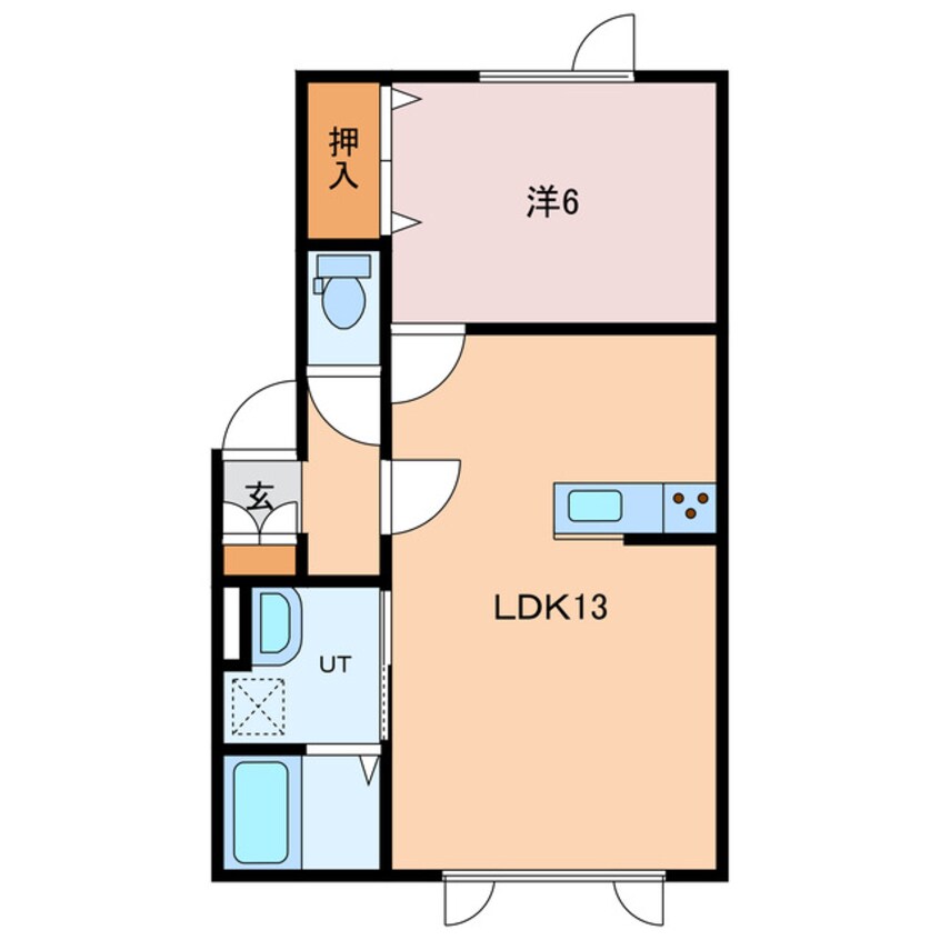 間取図 優2024A