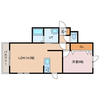 間取図 alivio Ⅱ