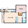 レインボーハウスセントラルアベニュー花園 1LDKの間取り