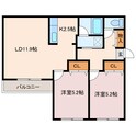 Bloom（ブルーム）の間取図