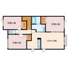 シャーメゾンFranc 3LDKの間取り