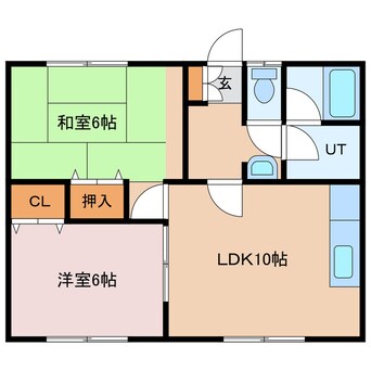 間取図 末広ハイツ